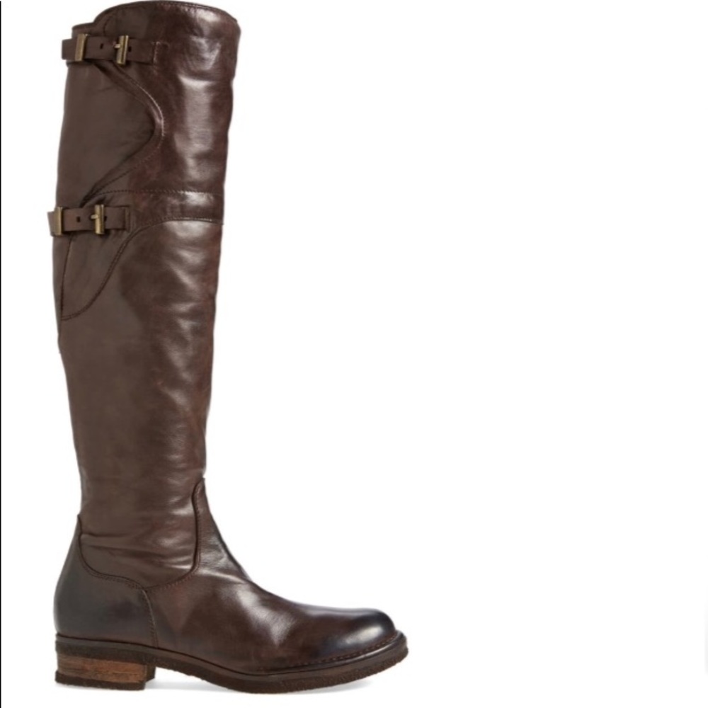 Alberto Fermani Metro Knee Boots Brown 37.5